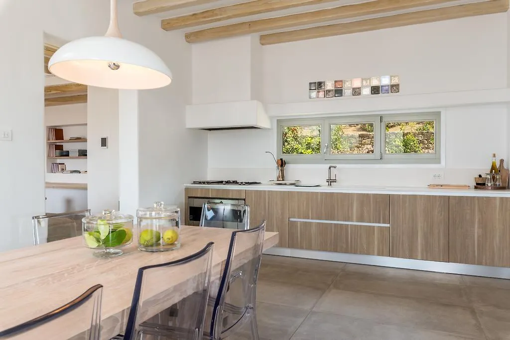 Villa Amra - Secluded Mykonos Haven With Sea Views, Heated Pool, Gym & Hammam Ftelia  0*, Ftelia (Mykonos) Griechenland