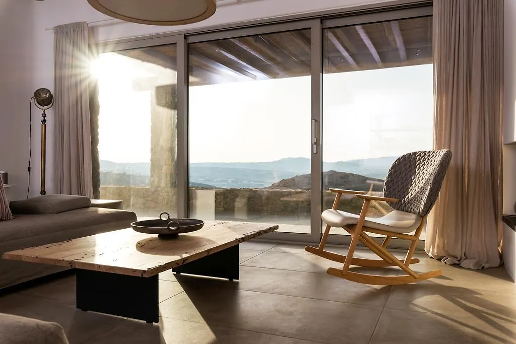Villa Amra - Secluded Mykonos Haven With Sea Views, Heated Pool, Gym & Hammam Ftelia   Ftelia (Mykonos)