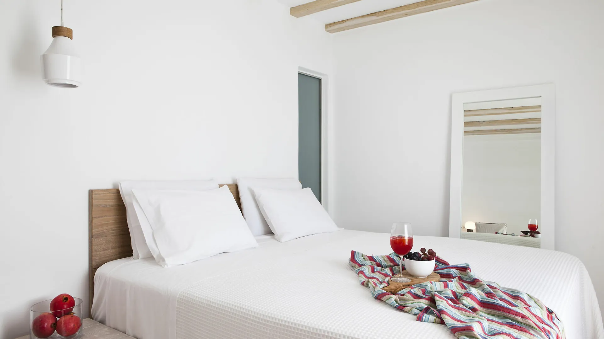 Villa Amra - Secluded Mykonos Haven With Sea Views, Heated Pool, Gym & Hammam Ftelia  Griechenland