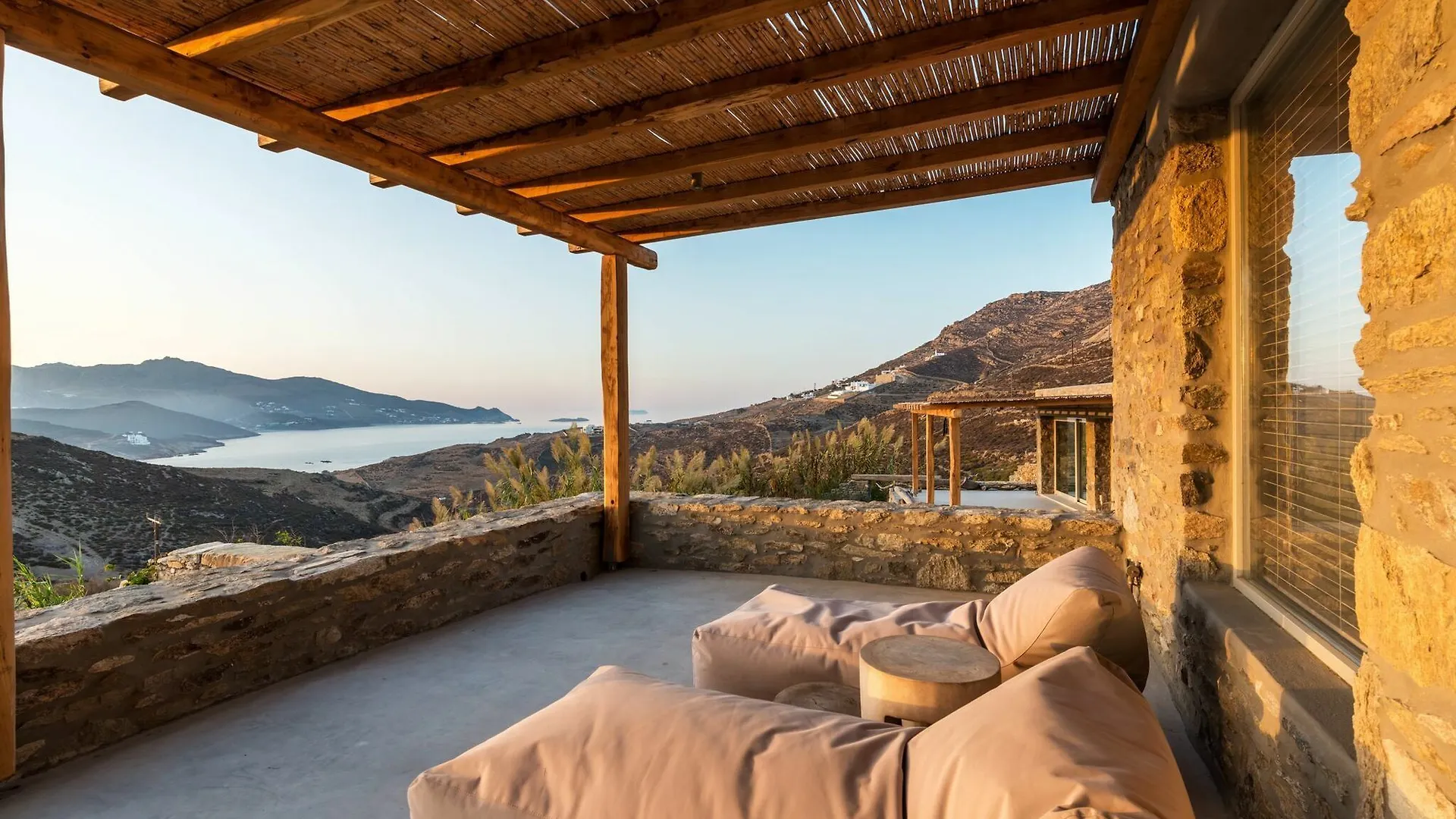 Villa Amra - Secluded Mykonos Haven With Sea Views, Heated Pool, Gym & Hammam Ftelia  Ftelia (Mykonos)
