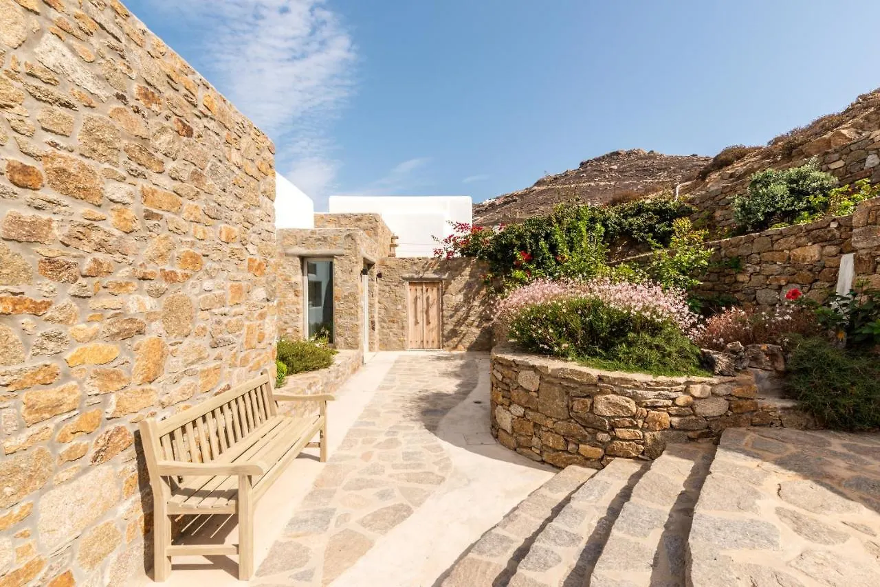 Villa Amra - Secluded Mykonos Haven With Sea Views, Heated Pool, Gym & Hammam Ftelia