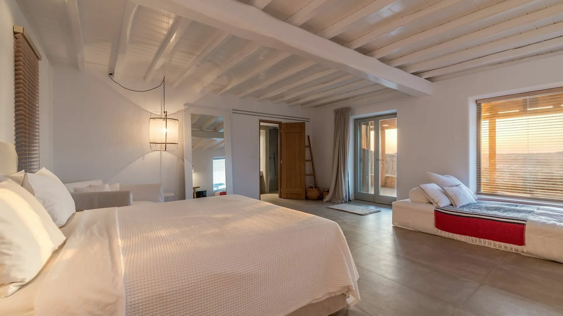 Villa Amra - Secluded Mykonos Haven With Sea Views, Heated Pool, Gym & Hammam Ftelia  0*, Ftelia (Mykonos) Grecja