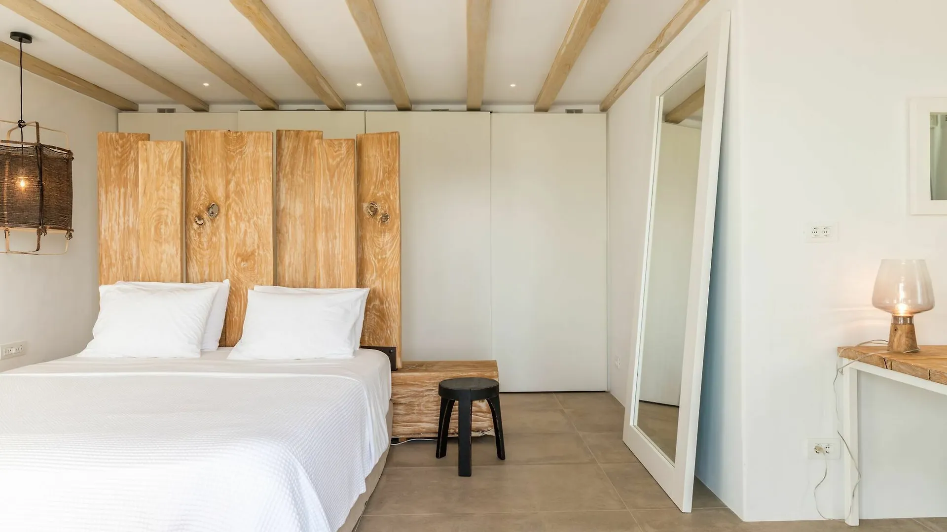 Villa Amra - Secluded Mykonos Haven With Sea Views, Heated Pool, Gym & Hammam Ftelia  Grecja