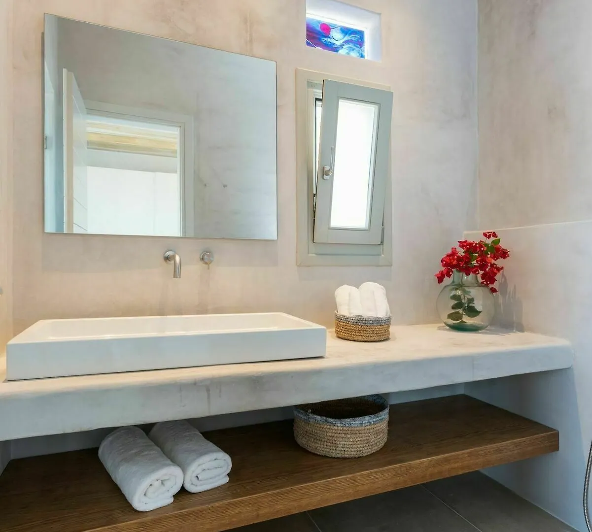 Villa Amra - Secluded Mykonos Haven With Sea Views, Heated Pool, Gym & Hammam Ftelia   Ftelia (Mykonos)