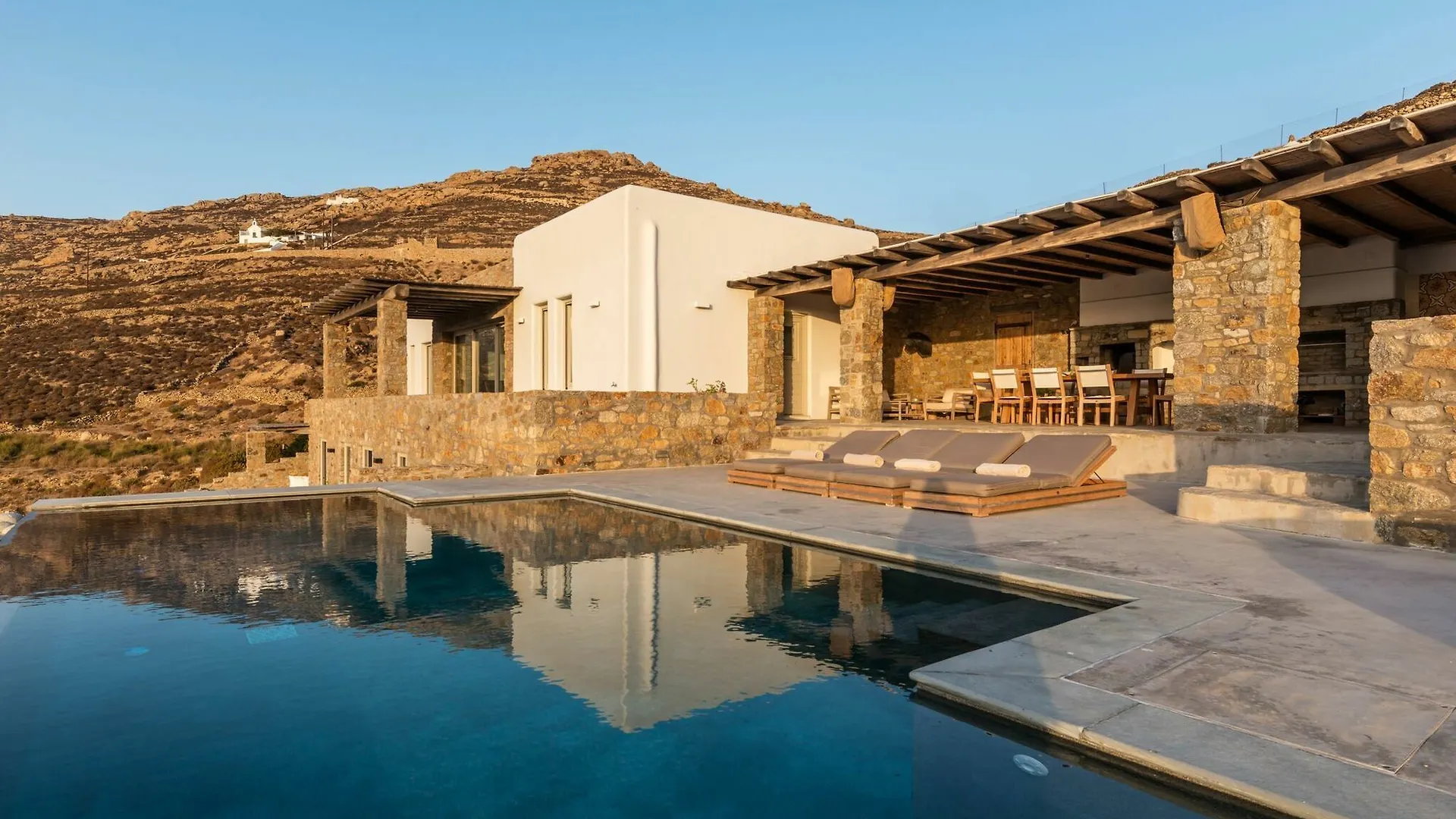Villa Amra - Secluded Mykonos Haven With Sea Views, Heated Pool, Gym & Hammam Ftelia