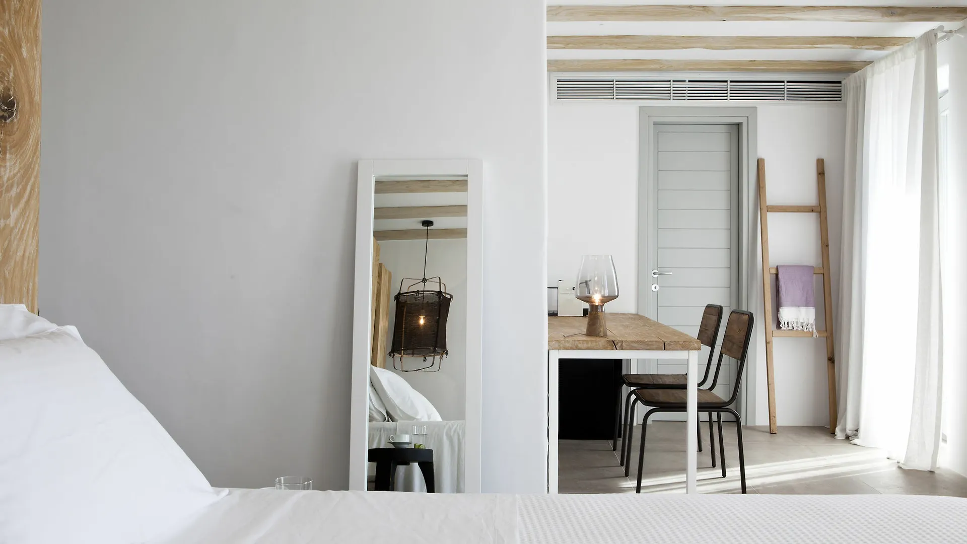 Villa Amra - Secluded Mykonos Haven With Sea Views, Heated Pool, Gym & Hammam Ftelia