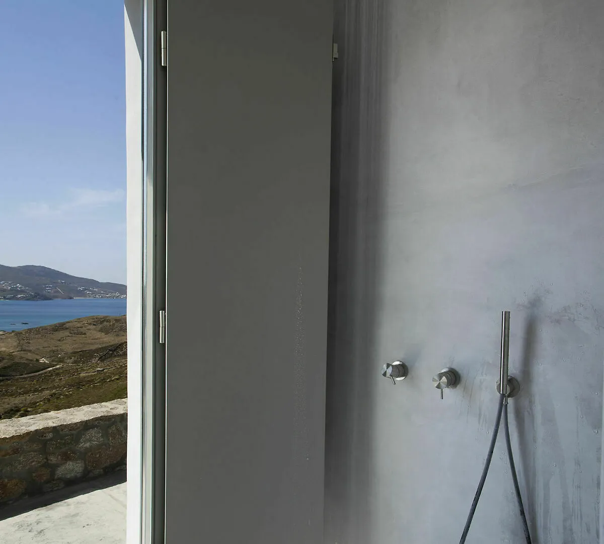 Villa Amra - Secluded Mykonos Haven With Sea Views, Heated Pool, Gym & Hammam Ftelia  0*, Ftelia (Mykonos)