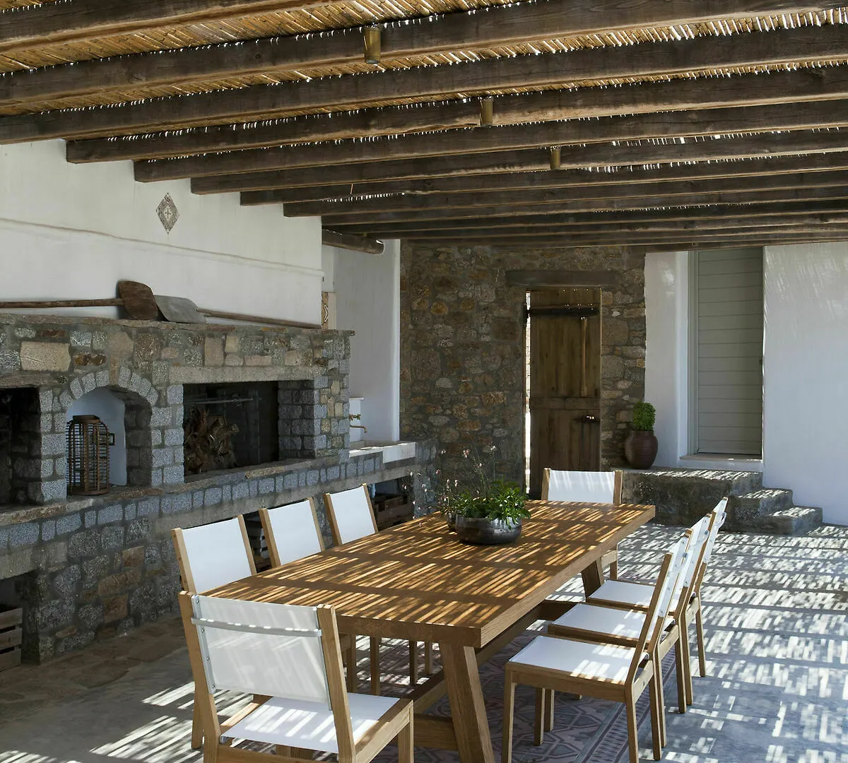 Villa Amra - Secluded Mykonos Haven With Sea Views, Heated Pool, Gym & Hammam Ftelia  Grecja