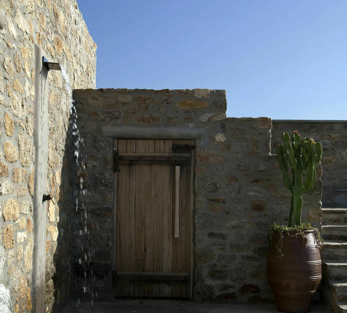 Villa Amra - Secluded Mykonos Haven With Sea Views, Heated Pool, Gym & Hammam Ftelia   Ftelia (Mykonos)